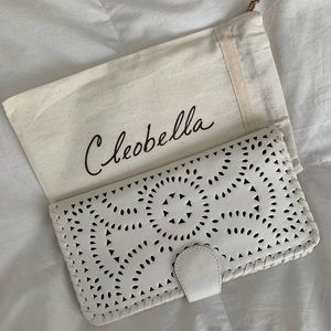 Cleobella White Mexicana Soft Wallet